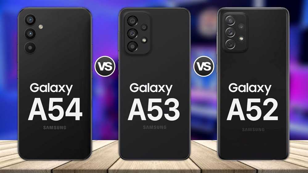 Samsung galaxy a52 vs samsung galaxy a54 5g specs